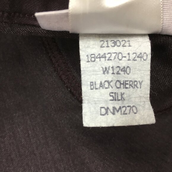 PAIGE Black Cherry Silk Wash VERDUGO ANKLE Faux Pockets Coated Denim Jeans - Picture 4 of 12